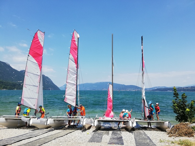 Voile sur le Lac du Bourget